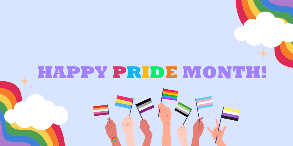 happy pride month header